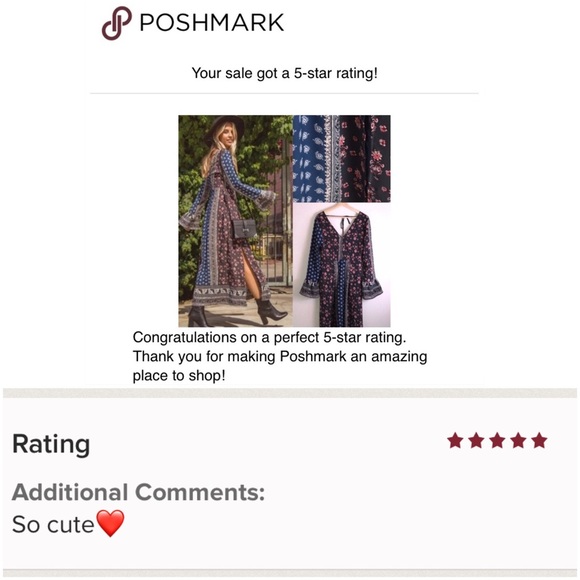 Boho Maxi Dress - Picture 8 of 8